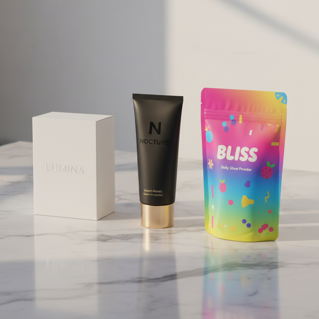 Packaging Design Mockups — AI workflow template for brand assets